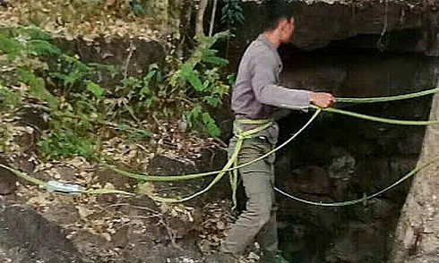 Du khách tử vong trong hang động núi lửa