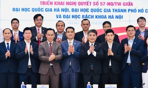 Ba đại học hàng đầu bắt tay phát triển khoa học công nghệ