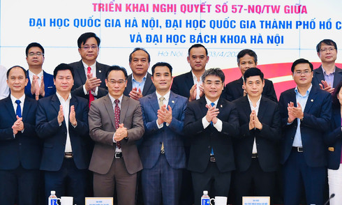 Ba đại học hàng đầu bắt tay phát triển khoa học công nghệ