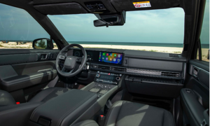 Điểm nhấn không gian nội thất Hyundai Santa Fe