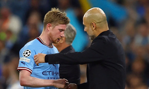 Báo Bỉ: 'Guardiola không mặn mà giữ chân De Bruyne'
