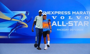 Dàn sao marathon hội ngộ trong ngày phát bib VM Volvo All-Star