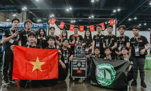 Học sinh Ams giành ngôi Á quân cuộc thi Robotics quốc tế