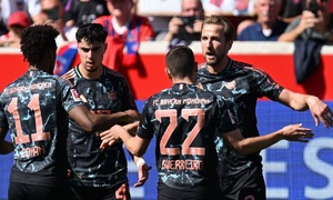 Bayern trút giận ở Bundesliga