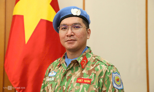 Sĩ quan Bộ Tư lệnh TP HCM tham gia gìn giữ hòa bình Trung Phi