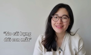'No bụng đói con mắt' trong tiếng Anh là gì?