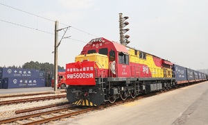 Tuyến đường sắt Trung Quốc - Lào vượt mốc 56 triệu tấn hàng