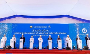 Tập đoàn Xuân Thiện khởi công nhà máy vôi và bột nhẹ 8.000 tỷ đồng