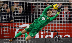 Szczesny: 'Tôi không có việc làm vì Barca phòng ngự quá tốt'