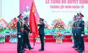 Bộ Quốc phòng thành lập Binh đoàn 19