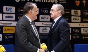 Tebas: 'Perez giành giật quyền lực, thay vì làm bóng đá'