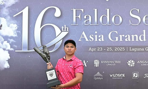 Golfer trẻ Việt Nam thắng Faldo Series Asia 2025