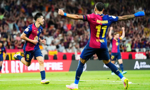 Hạ Real ở phút 116, Barca đoạt Cup Nhà vua