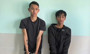 Hai nghi can cướp tài sản của người phụ nữ bị bắt