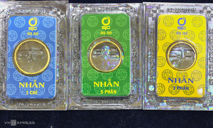 Mỗi lượng vàng giảm 1,5 triệu đồng sau nghỉ lễ