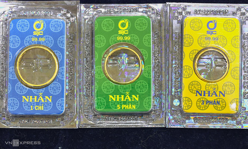Mỗi lượng vàng giảm 1,5 triệu đồng sau nghỉ lễ