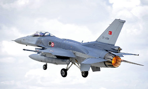 F-16 Thổ Nhĩ Kỳ 'bật tổ hợp gây nhiễu, cảnh báo tiêm kích Israel'