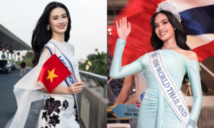 Ý Nhi và các mỹ nhân tới Ấn Độ thi Miss World