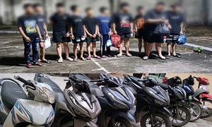 Nhóm quái xế chặn đánh người vô cớ để lấy 'chiến tích'
