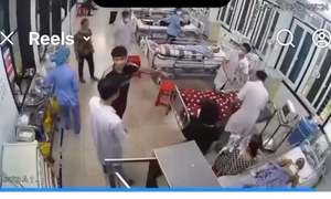 Nam điều dưỡng Nam Định bị đánh chấn thương đầu mặt