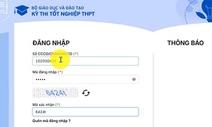 Cảnh báo chiêu lừa điều chỉnh đăng ký thi tốt nghiệp THPT