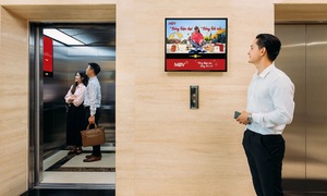 Chicilon Media chiếm hơn 90% thị phần quảng cáo thang máy