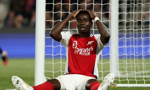 Cựu hậu vệ Arsenal: 'Saka sẽ mất ngủ vài đêm'