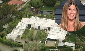 Kẻ rình rập lái xe tông cổng biệt thự của ngôi sao Jennifer Aniston