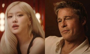Brad Pitt xuất hiện trong MV của Rosé
