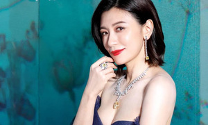 'Triệu Mẫn' Giả Tịnh Văn mặc tôn dáng
