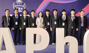 Học sinh Việt Nam giành 8 huy chương Olympic Vật lý châu Á