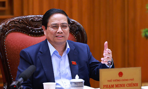 Thủ tướng: Trình nghị quyết Quốc hội về trung tâm tài chính quốc tế ngay tại kỳ họp này