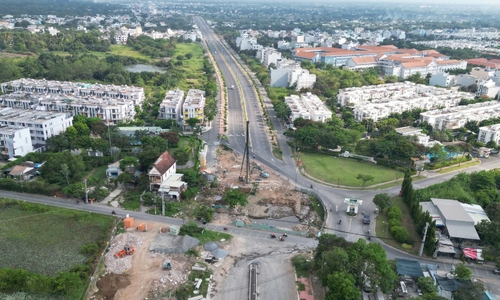 Quốc lộ nối TP HCM - Long An sắp hoàn thành mở rộng