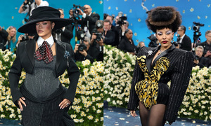Rihanna, Doja Cat diện thời trang menswear của Marc Jacobs
