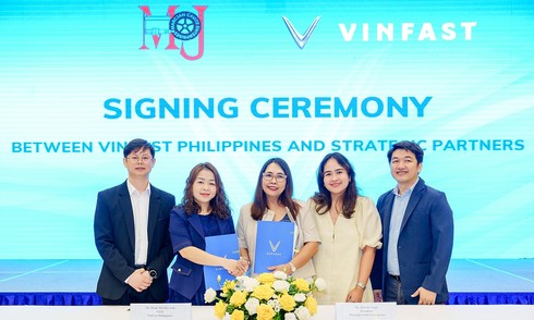 VinFast có 4 đối tác mở rộng xưởng dịch vụ tại Philippines