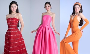 Phong độ thời trang của Ý Nhi tại Miss World