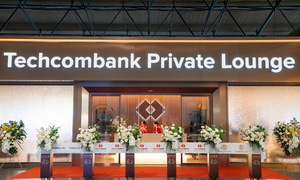 Techcombank ra mắt phòng chờ cao cấp tại sân bay Nội Bài