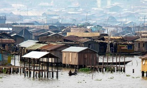 Khu ổ chuột 'Venice của châu Phi'