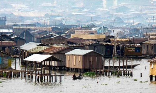 Khu ổ chuột 'Venice của châu Phi'