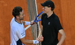 Sinner thắng hủy diệt ở Rome Masters
