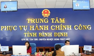 Bình Định dẫn đầu cả nước về chỉ số phục vụ người dân, doanh nghiệp
