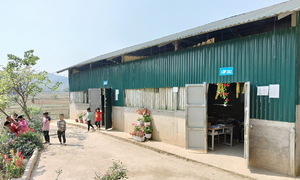 Xây mới 5 phòng học tại huyện Điện Biên Đông