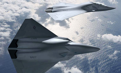 Mẫu tiêm kích hạm có thể là F-55 của Mỹ