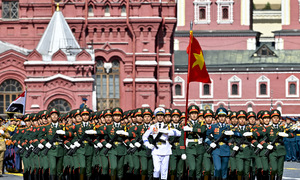 30 ngày huấn luyện của quân nhân tham gia duyệt binh ở Nga
