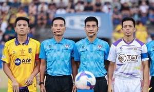 Trọng tài quên luật bị đình chỉ ở V-League