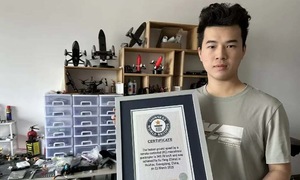 Nam sinh chế drone siêu nhẹ bay hơn 340 km/h