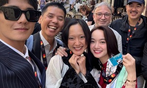 Phong cách sao Việt và quốc tế trên đường phố Cannes