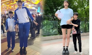 Tình yêu của cô gái 2,2 mét