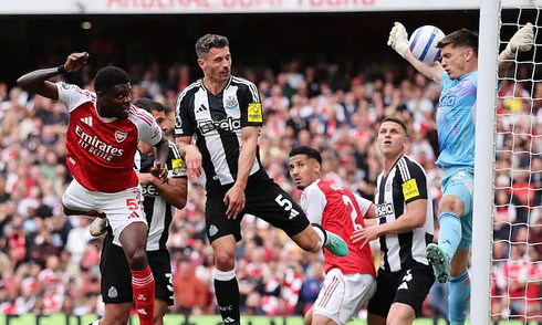 Arsenal thắng Newcastle, đảm bảo dự Champions League