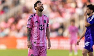 Messi tịt ngòi trong trận thua đậm của Inter Miami